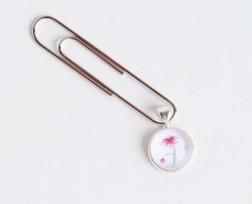 planer clip cabochon blume