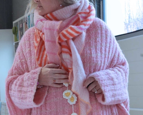 lucky me tuch rosa orange Petra Radenkovic