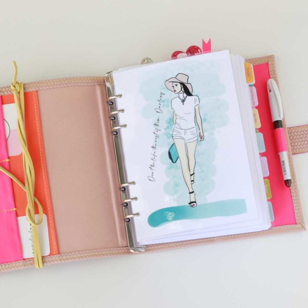 planer-a5-dashboard-illustration-sommer-Petra-Radenkovic- Petra Radenkovic planer a5 dashboard sommer