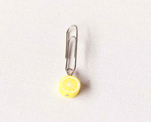 Planer Charm Zitrone Clay