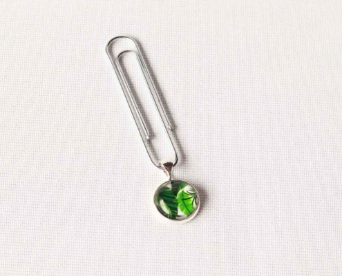 Planer Charm Cabochon Dschungel Blatt