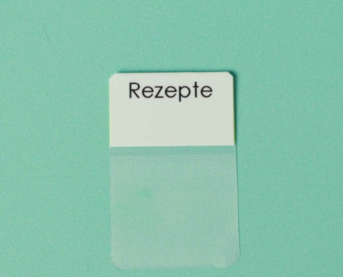 Register Tab Rezepte