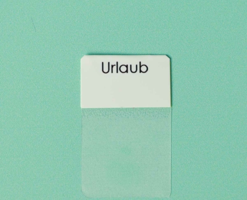 Register Tab Urlaub