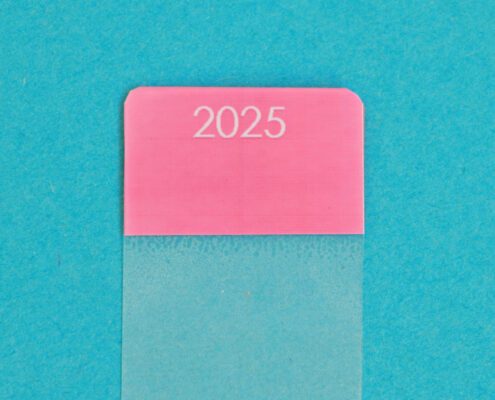 Jahresregister tab 2025 für ringplaner